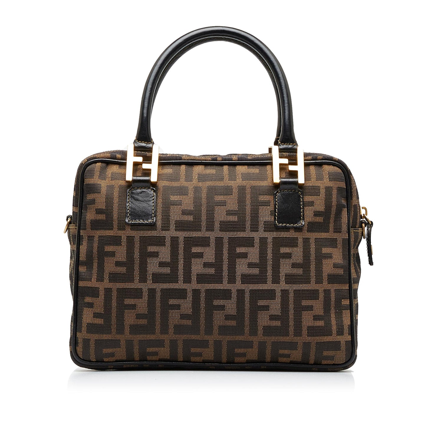 Luxury FendiZucca Handbag (SHG-BRNRiR)