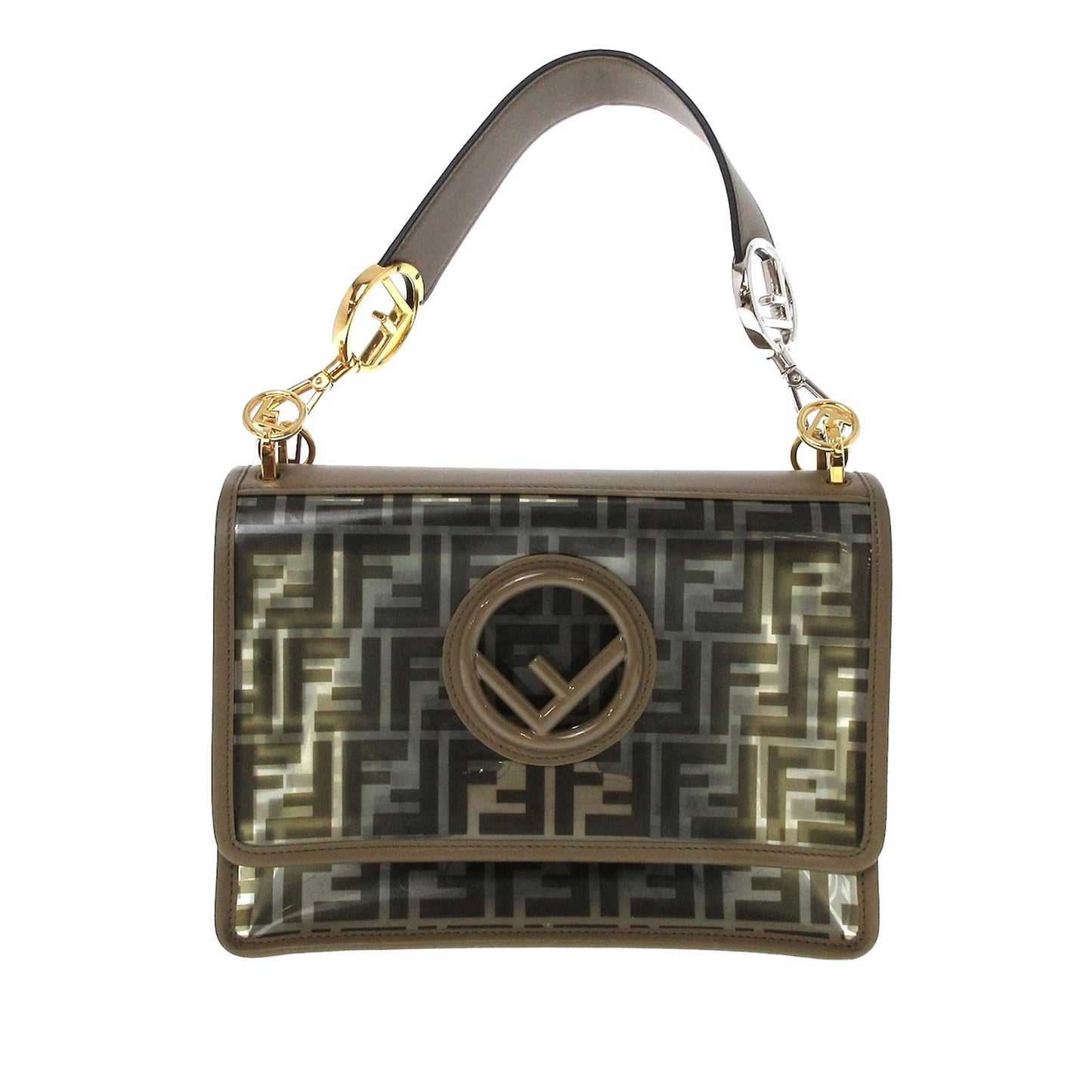 Luxury FendiZucca Kan I F Satchel (SHG-nVqtNF)