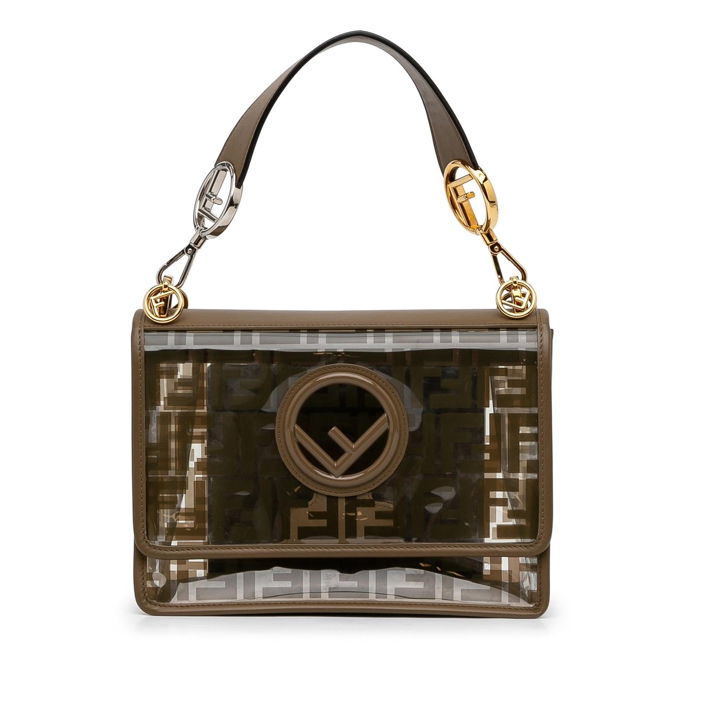 Luxury FendiZucca Kan I F Satchel (SHG-oQUl5t)