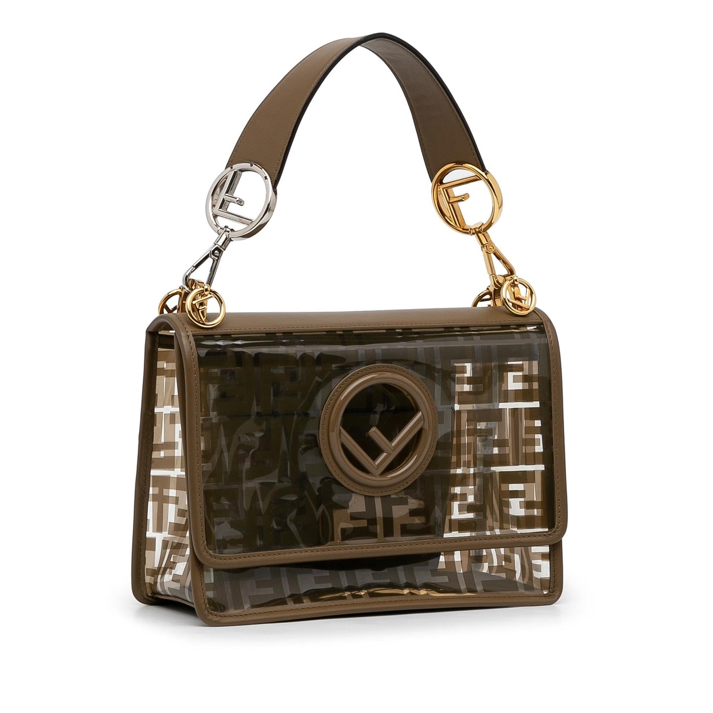 Luxury FendiZucca Kan I F Satchel (SHG-oQUl5t)