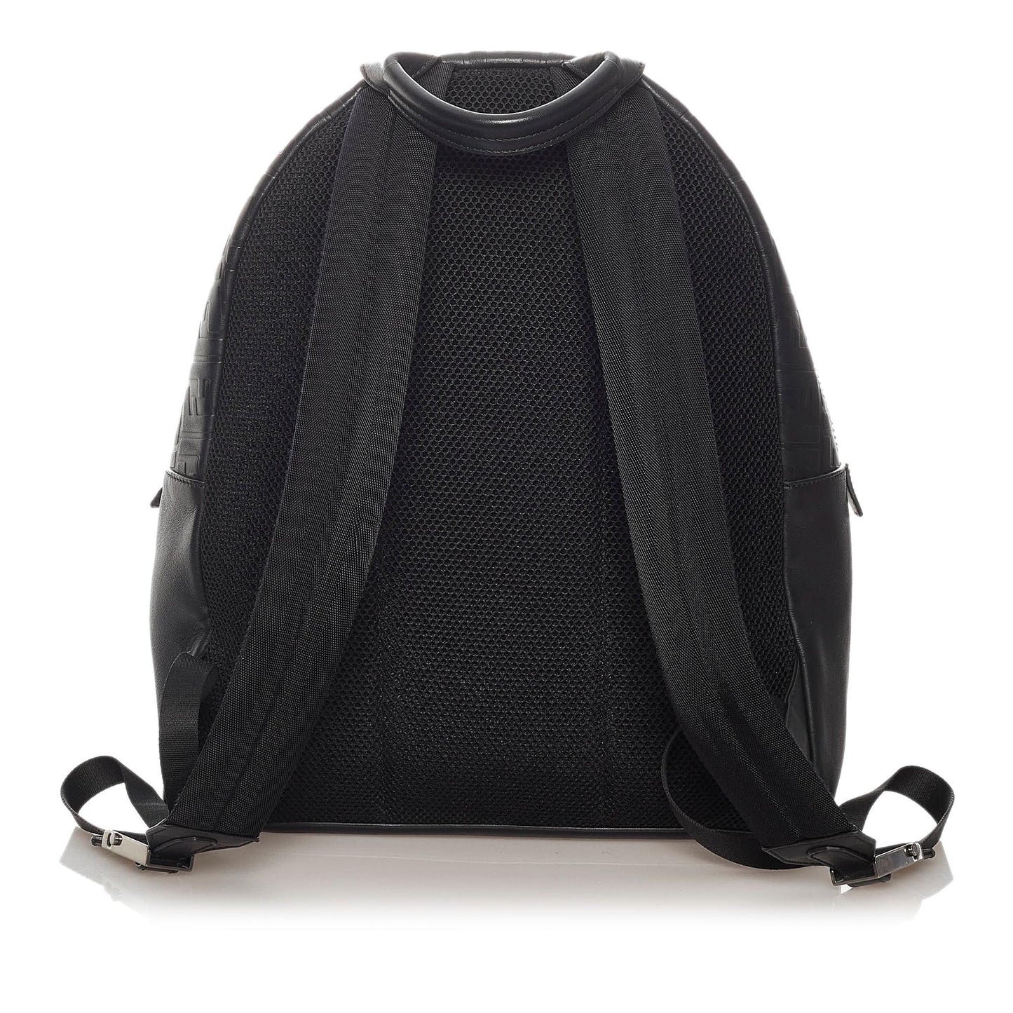 Luxury FendiZucca Leather Backpack (SHG-27781)
