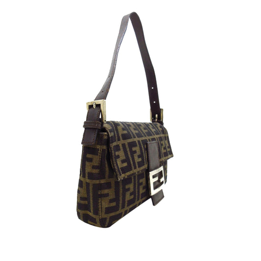 Luxury FendiZucca Mamma Baguette (SHG-EnT4QK)