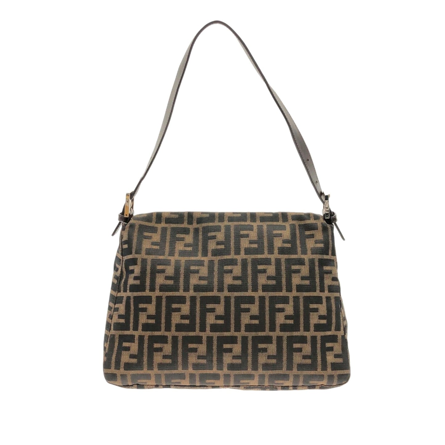 Luxury FendiZucca Mamma Forever Canvas Shoulder Bag (SHG-d4HwHV)