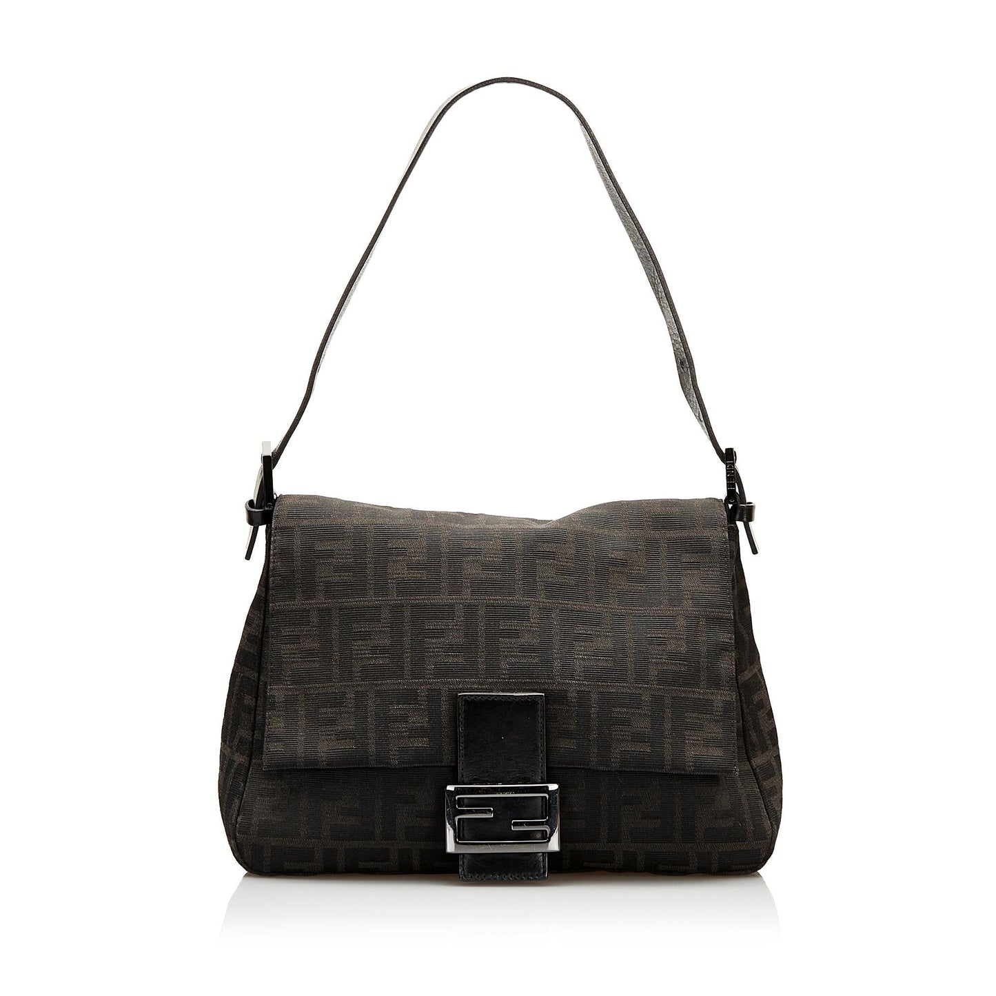 Luxury FendiZucca Mamma Forever Shoulder Bag (SHG-35360)
