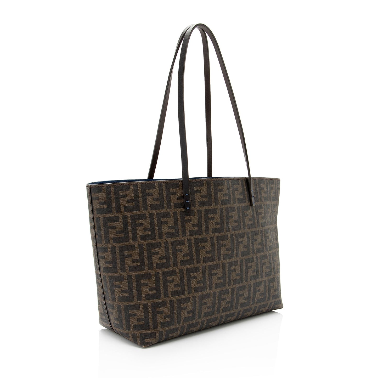 Luxury FendiZucca Medium Roll Tote (SHF-cWt25e)