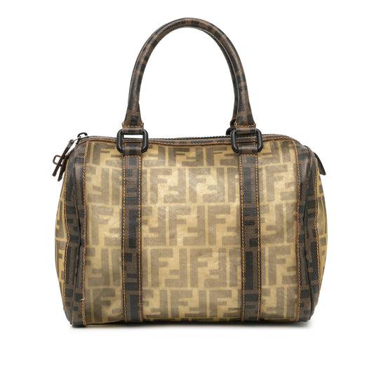 Luxury FendiZucca Mesh Boston Bag (SHG-FNv1AU)