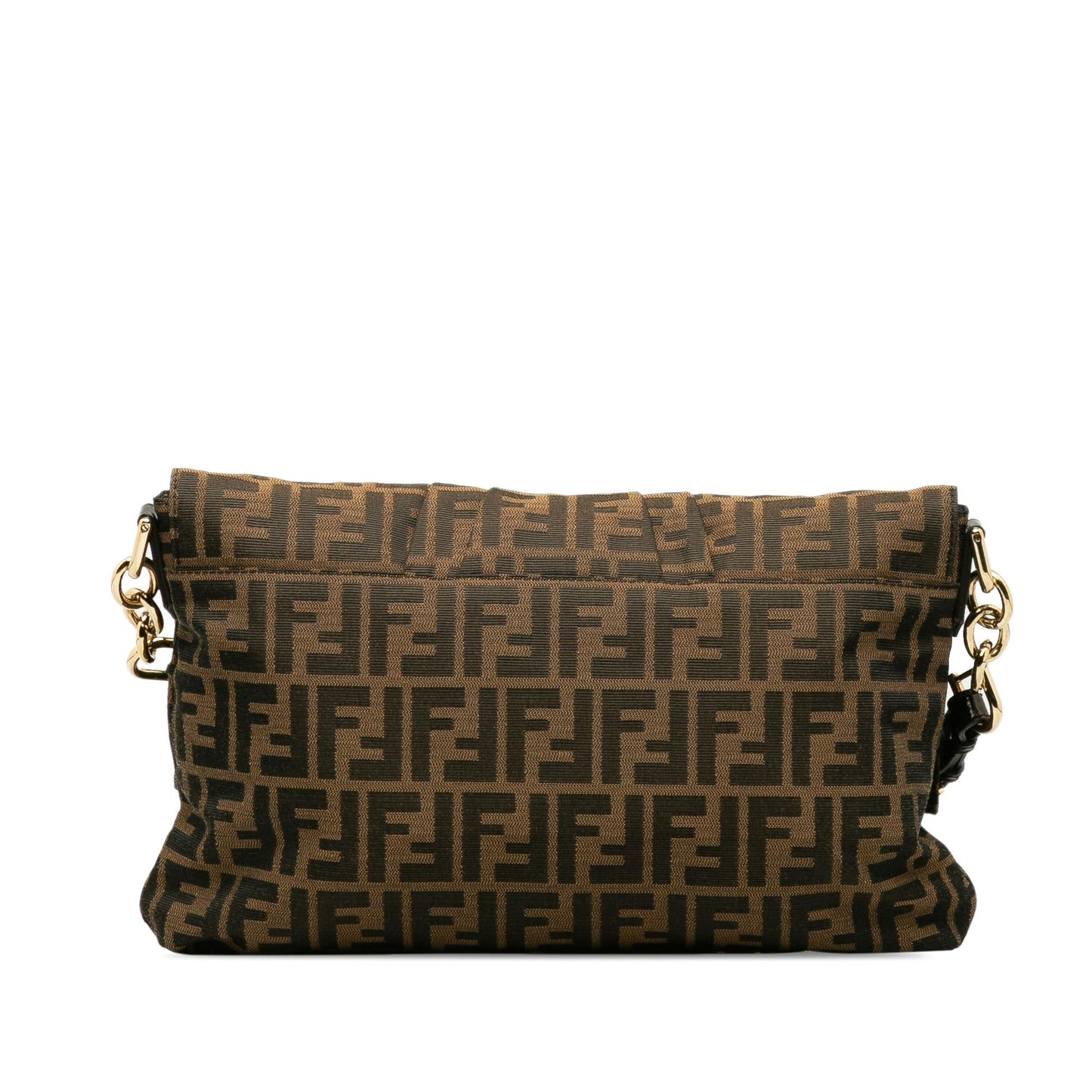 Luxury FendiZucca Mia Flap Crossbody Bag (SHG-qWmENi)