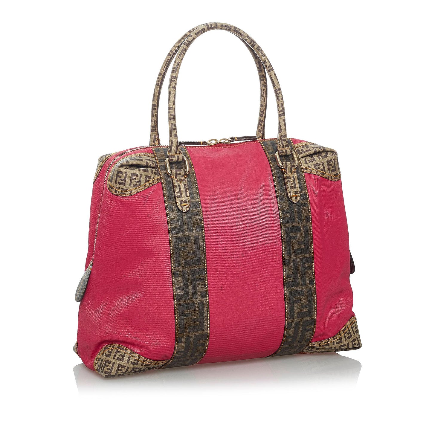 Luxury FendiZucca Nylon Shoulder Bag (SHG-29385)