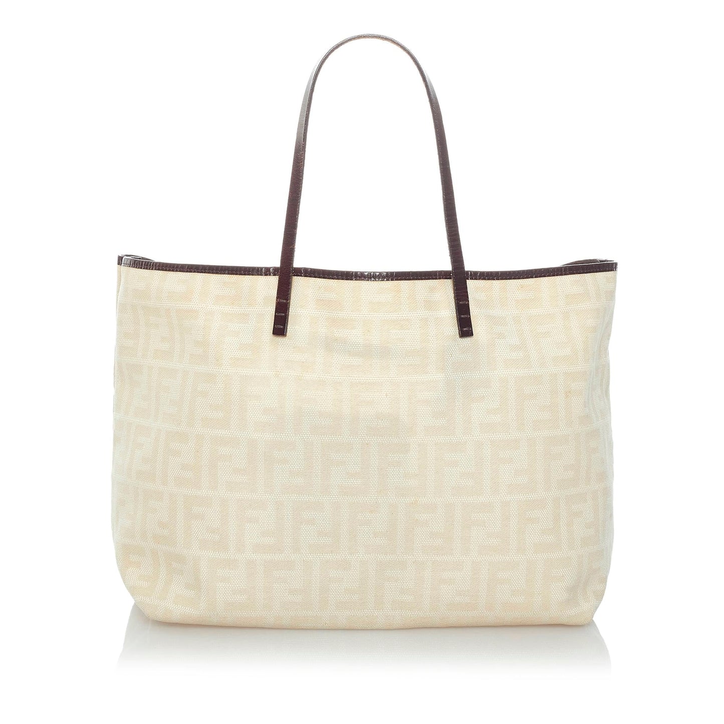 Luxury FendiZucca Roll Coated Canvas Tote Bag (SHG-31317)