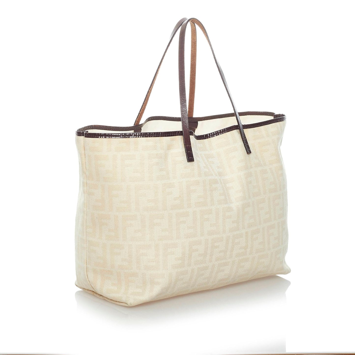 Luxury FendiZucca Roll Coated Canvas Tote Bag (SHG-31317)