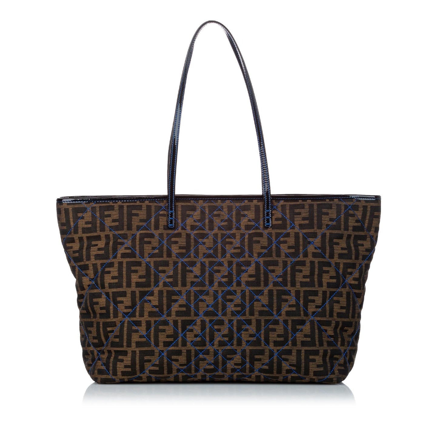 Luxury FendiZucca Roll Quilted Canvas Tote Bag (SHG-30596)