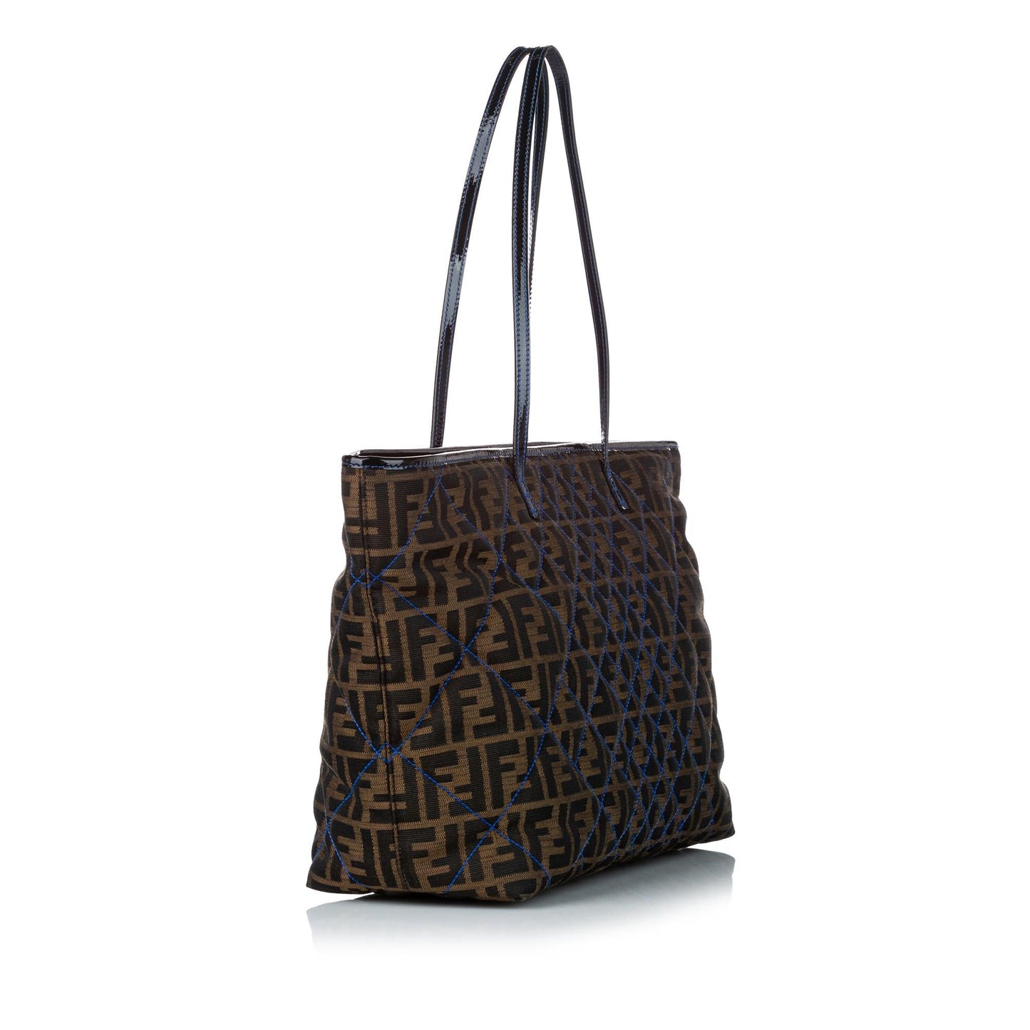 Luxury FendiZucca Roll Quilted Canvas Tote Bag (SHG-30596)