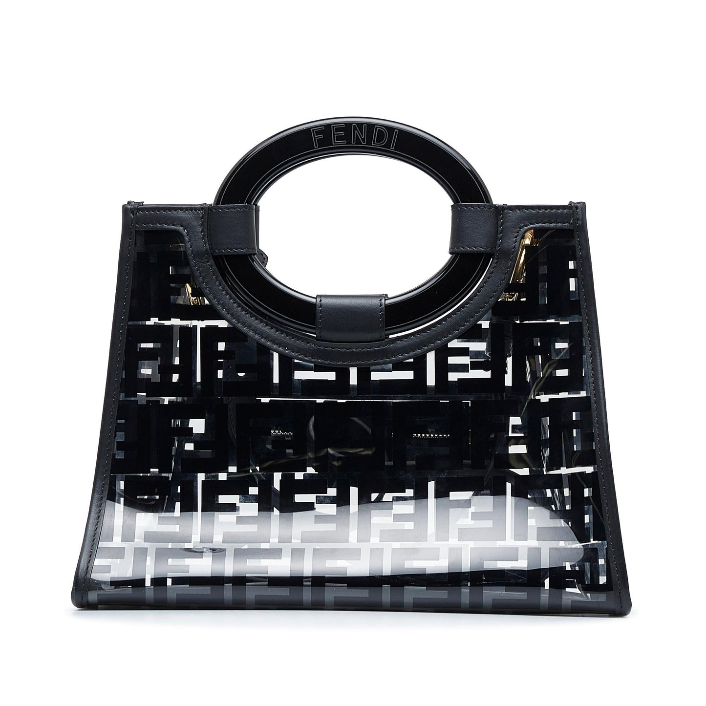 Luxury FendiZucca Runaway Shopper Satchel (SHG-NSRgoS)