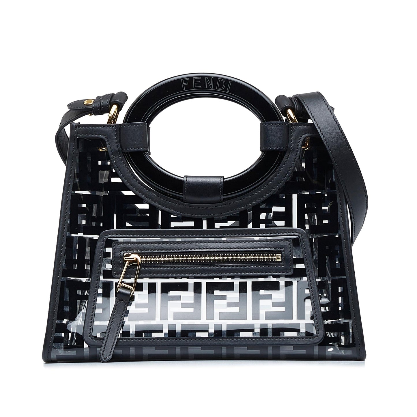 Luxury FendiZucca Runaway Shopper Satchel (SHG-NSRgoS)
