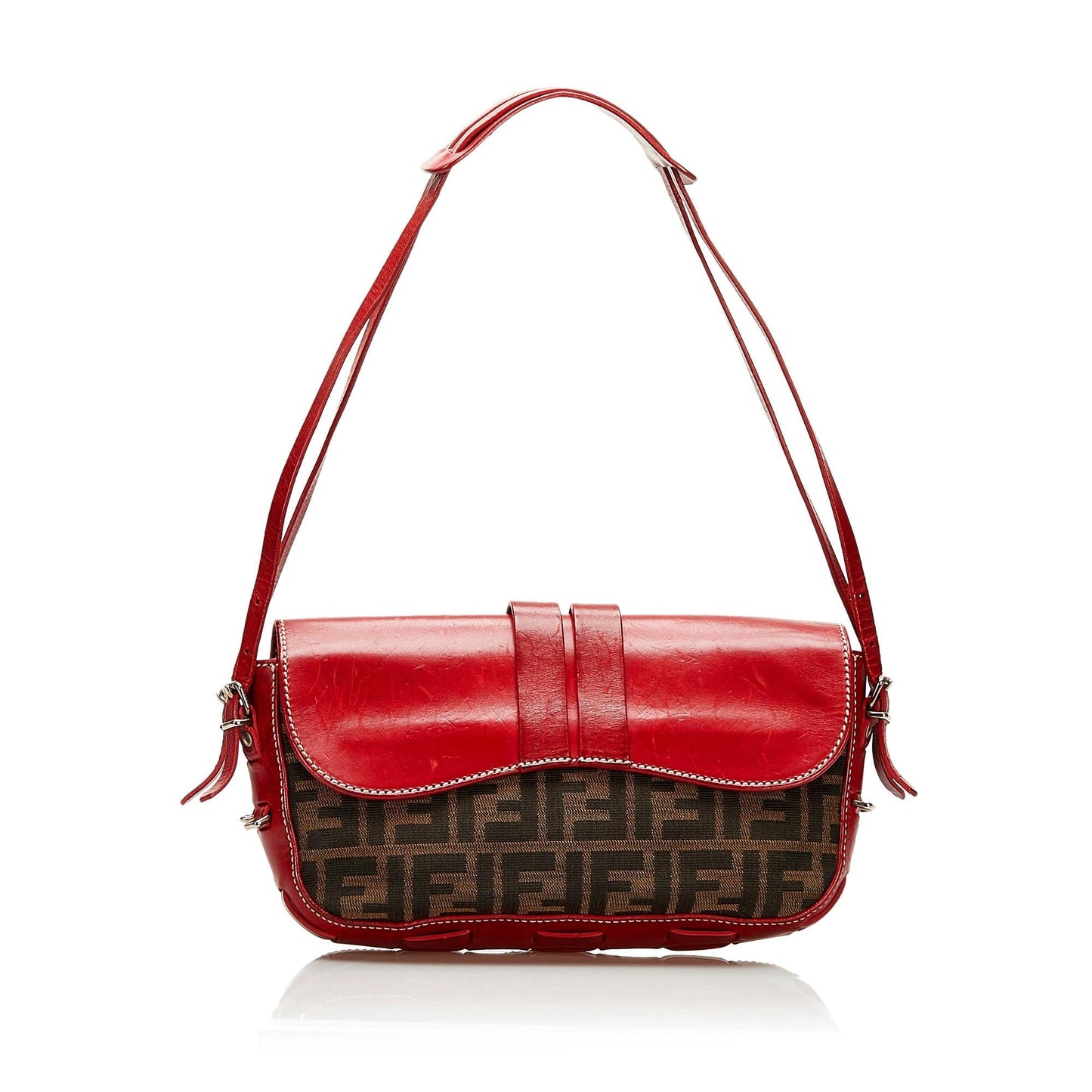 Luxury FendiZucca Shoulder Bag (SHG-35434)