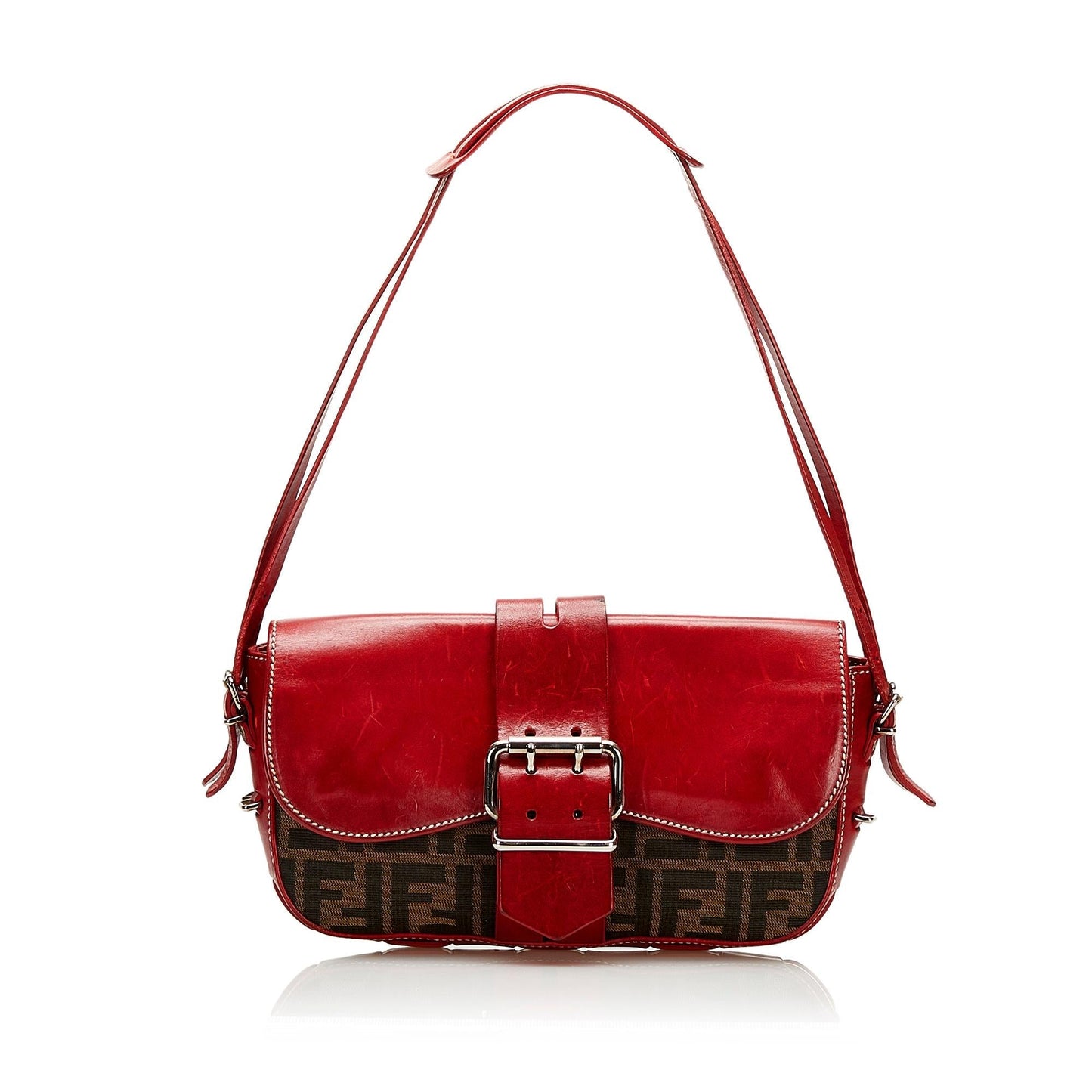 Luxury FendiZucca Shoulder Bag (SHG-35434)