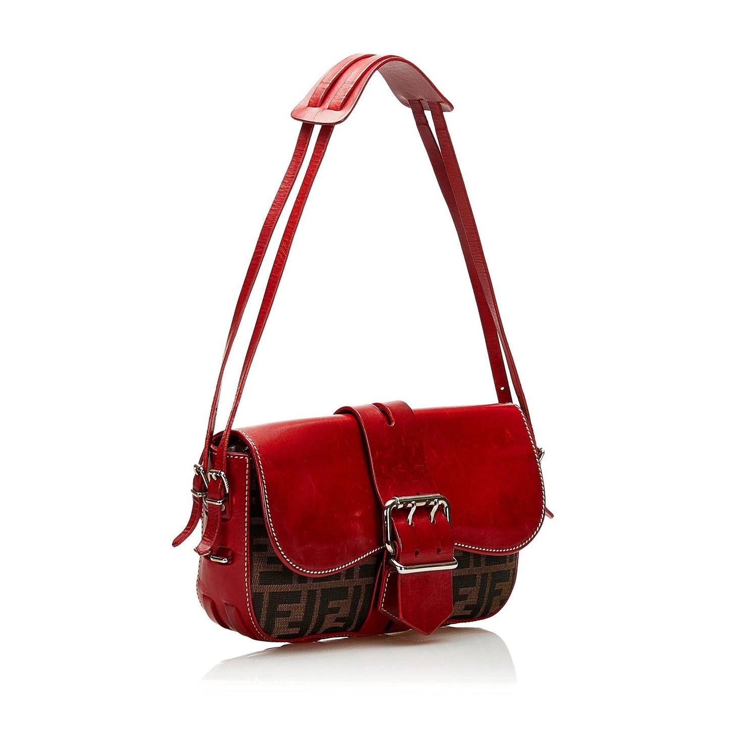 Luxury FendiZucca Shoulder Bag (SHG-35434)
