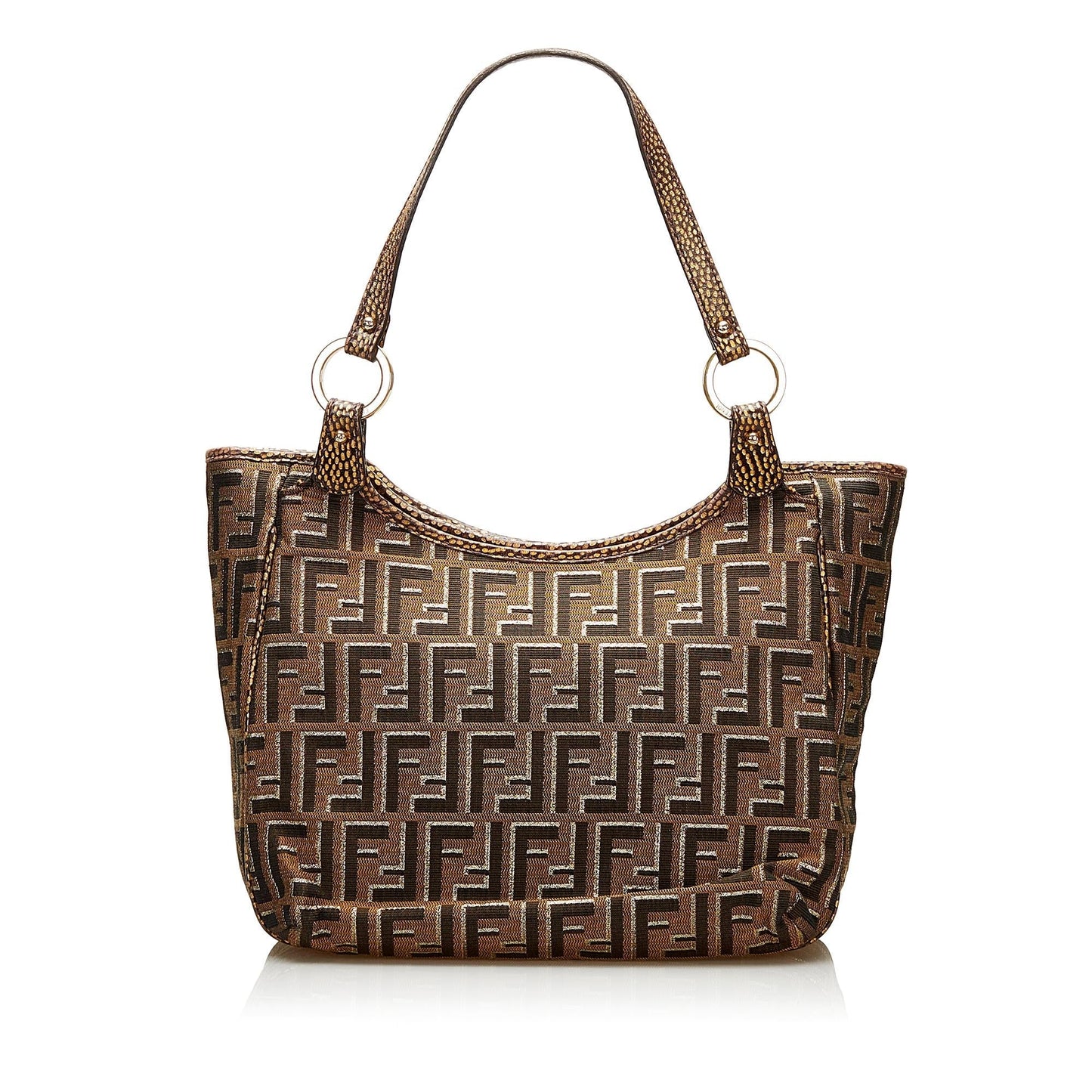 Luxury FendiZucca Shoulder Bag (SHG-35927)