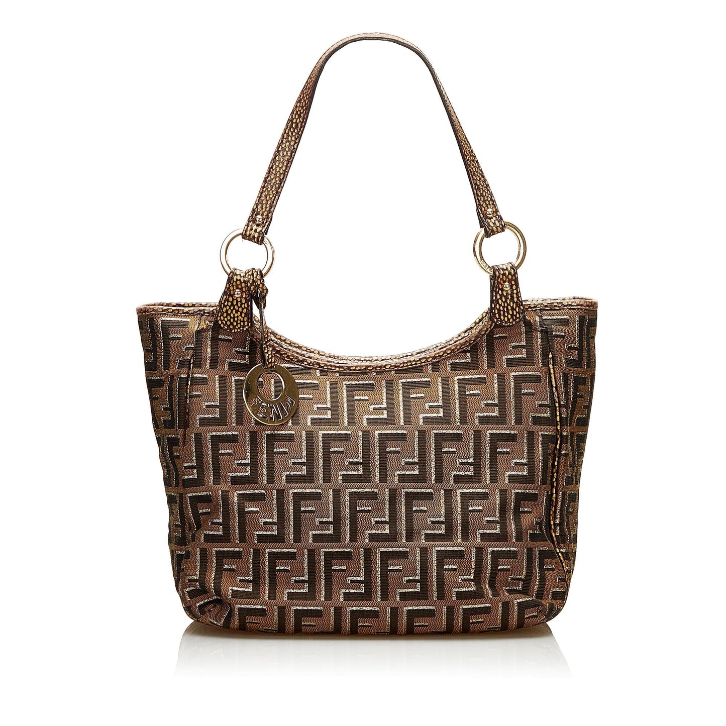 Luxury FendiZucca Shoulder Bag (SHG-35927)