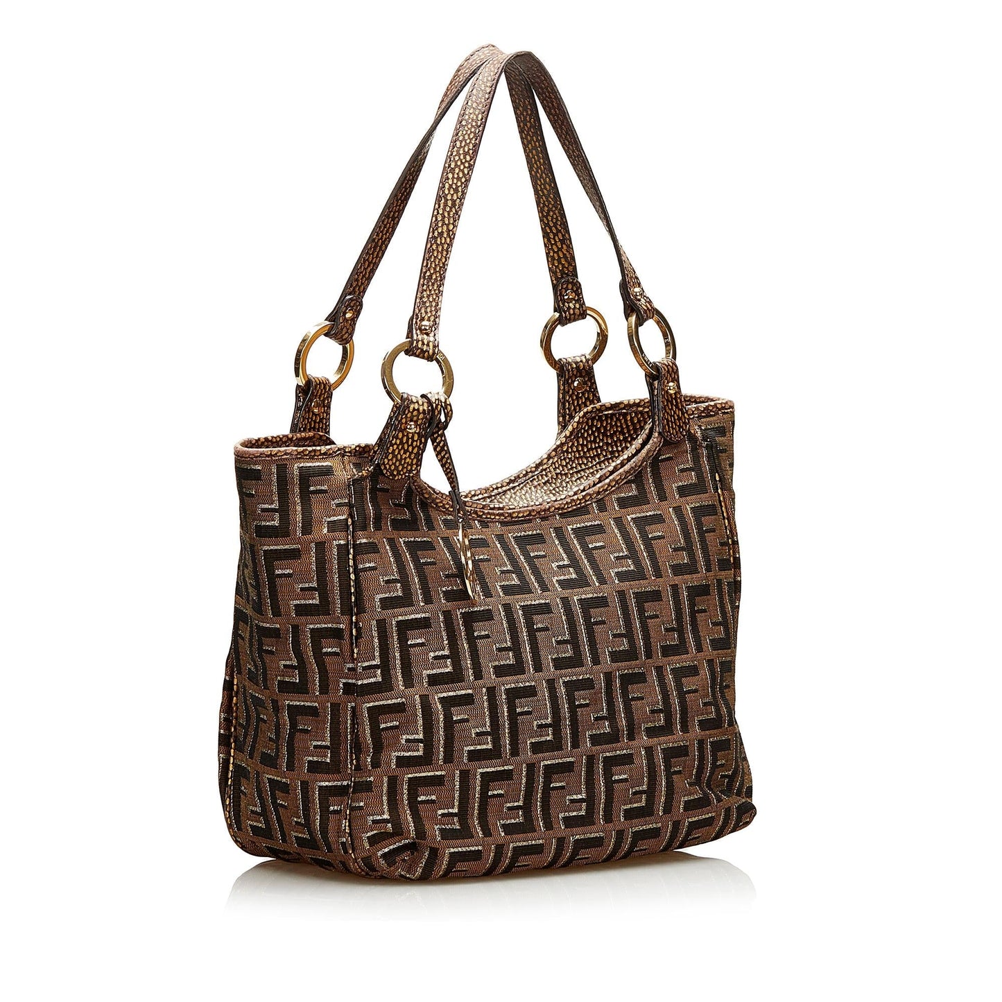 Luxury FendiZucca Shoulder Bag (SHG-35927)