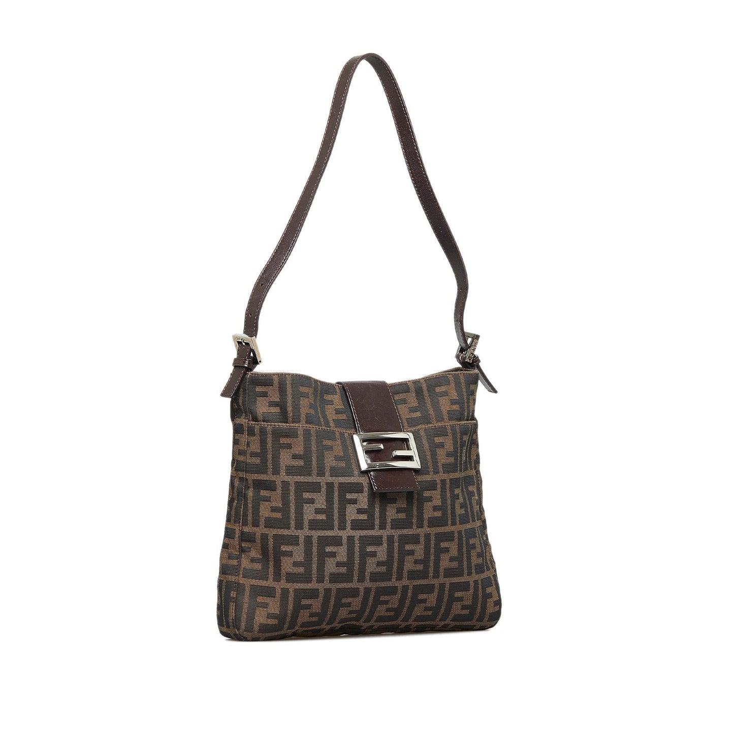 Luxury FendiZucca Shoulder Bag (SHG-Wr82UX)