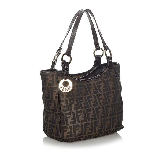 Luxury FendiZucca Small Chef Tote Bag (SHG-33941)