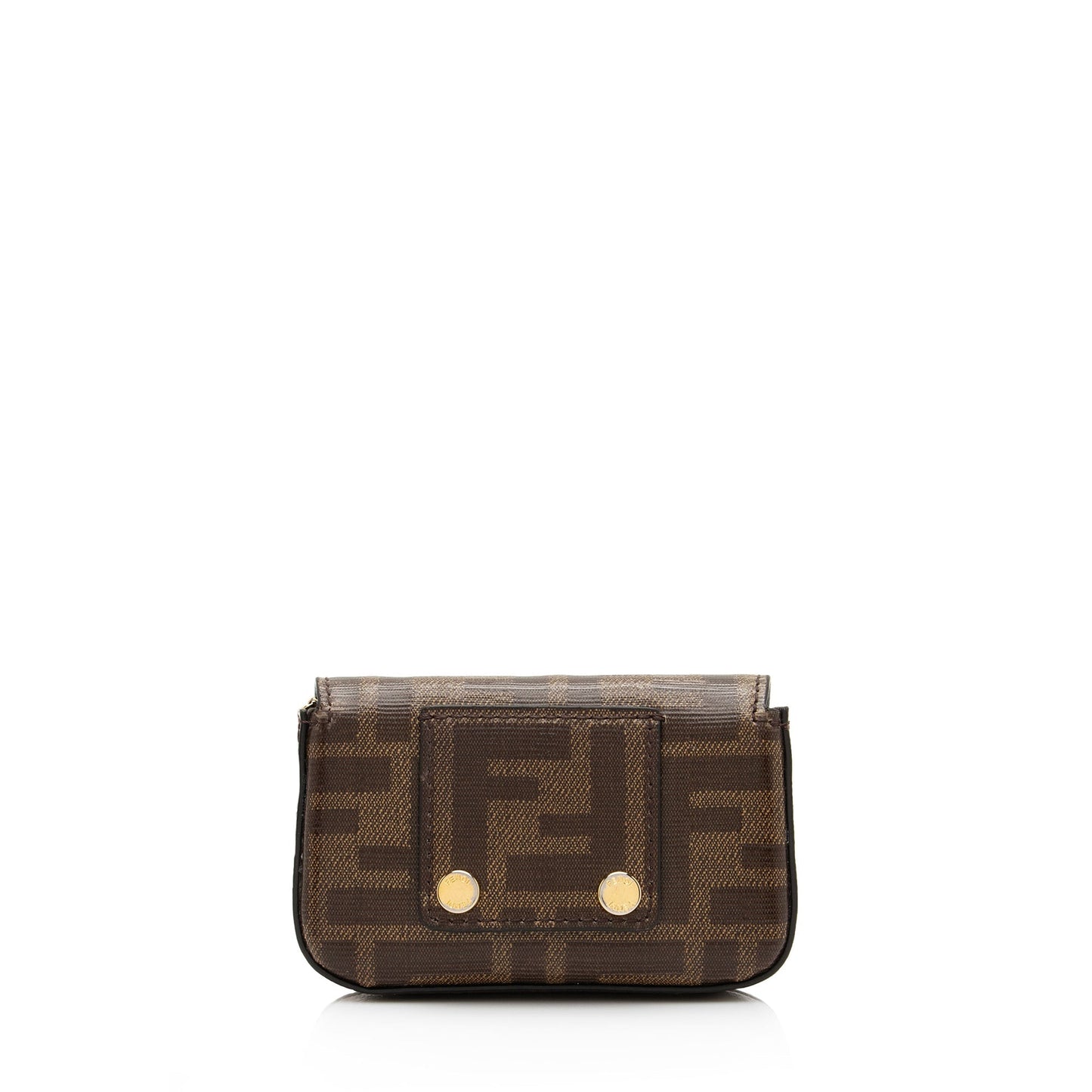 Luxury FendiZucca Spalmati Nano Baguette Charm Crossbody Bag (SHF-rpZREp)