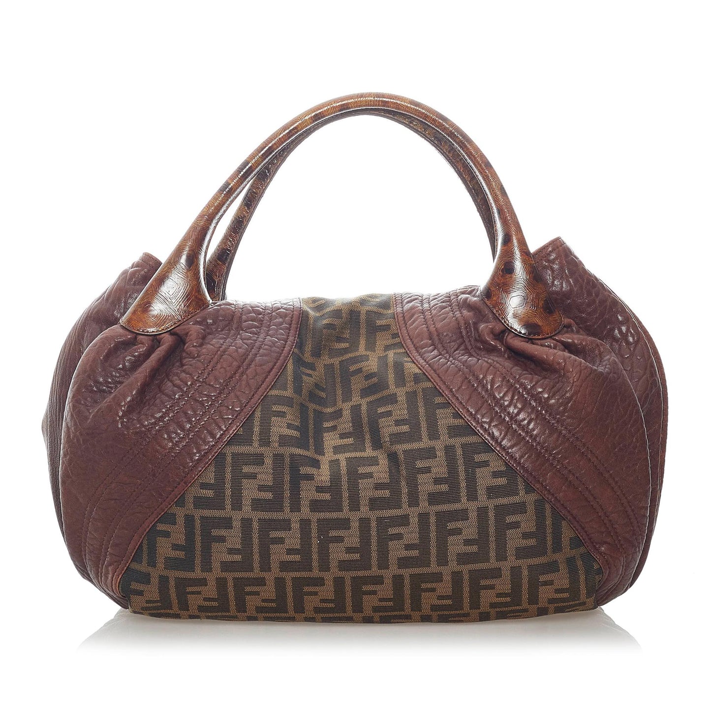 Luxury FendiZucca Spy Canvas Handbag (SHG-31897)