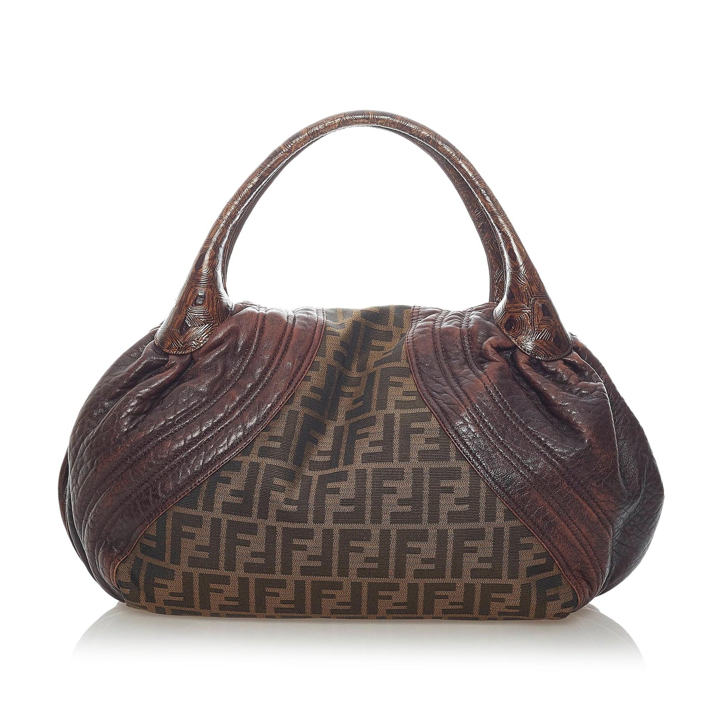 Luxury FendiZucca Spy Canvas Handbag (SHG-32929)
