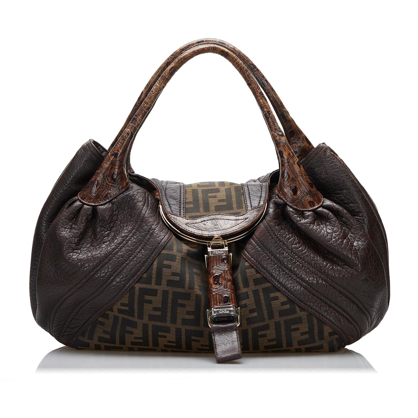 Luxury FendiZucca Spy (SHG-q6b1nt)