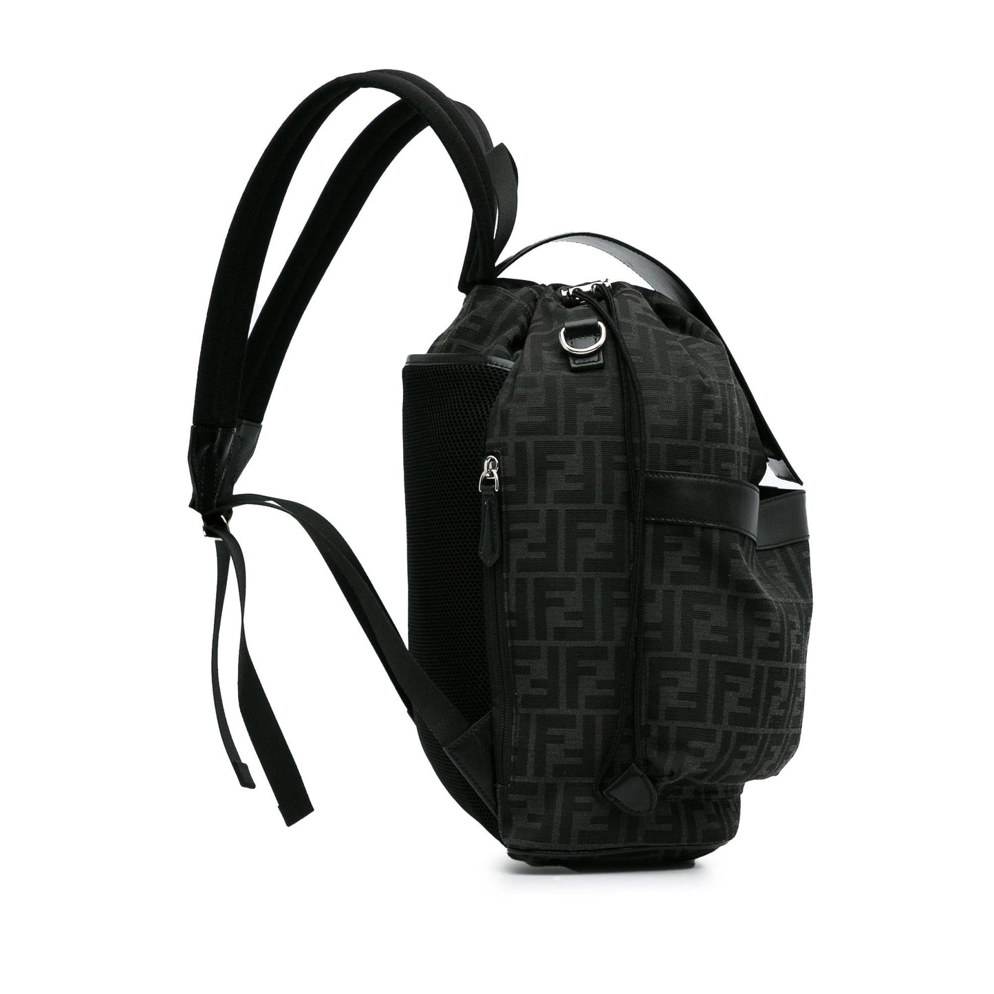 Luxury FendiZucca Strike Backpack (SHG-CqbnaC)