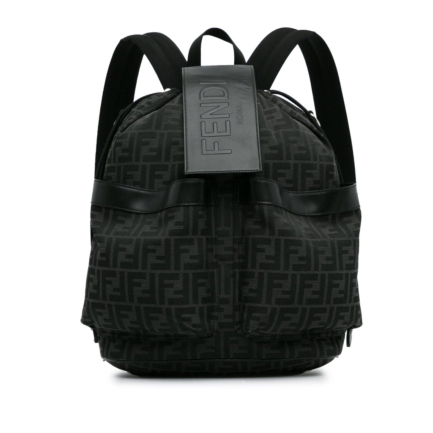 Luxury FendiZucca Strike Backpack (SHG-CqbnaC)