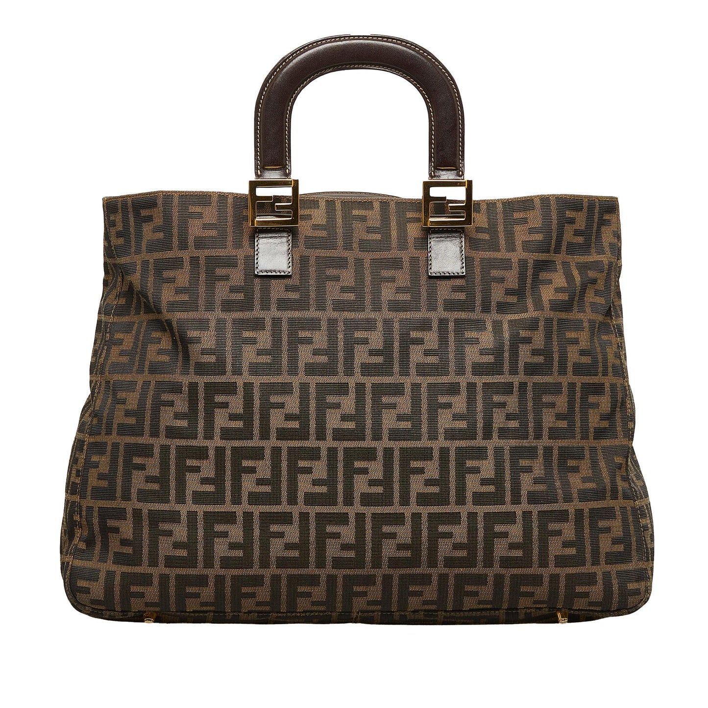 Luxury FendiZucca Tote Bag (SHG-YvxvYG)