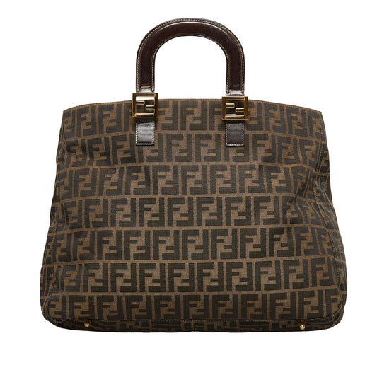 Luxury FendiZucca Tote Bag (SHG-YvxvYG)