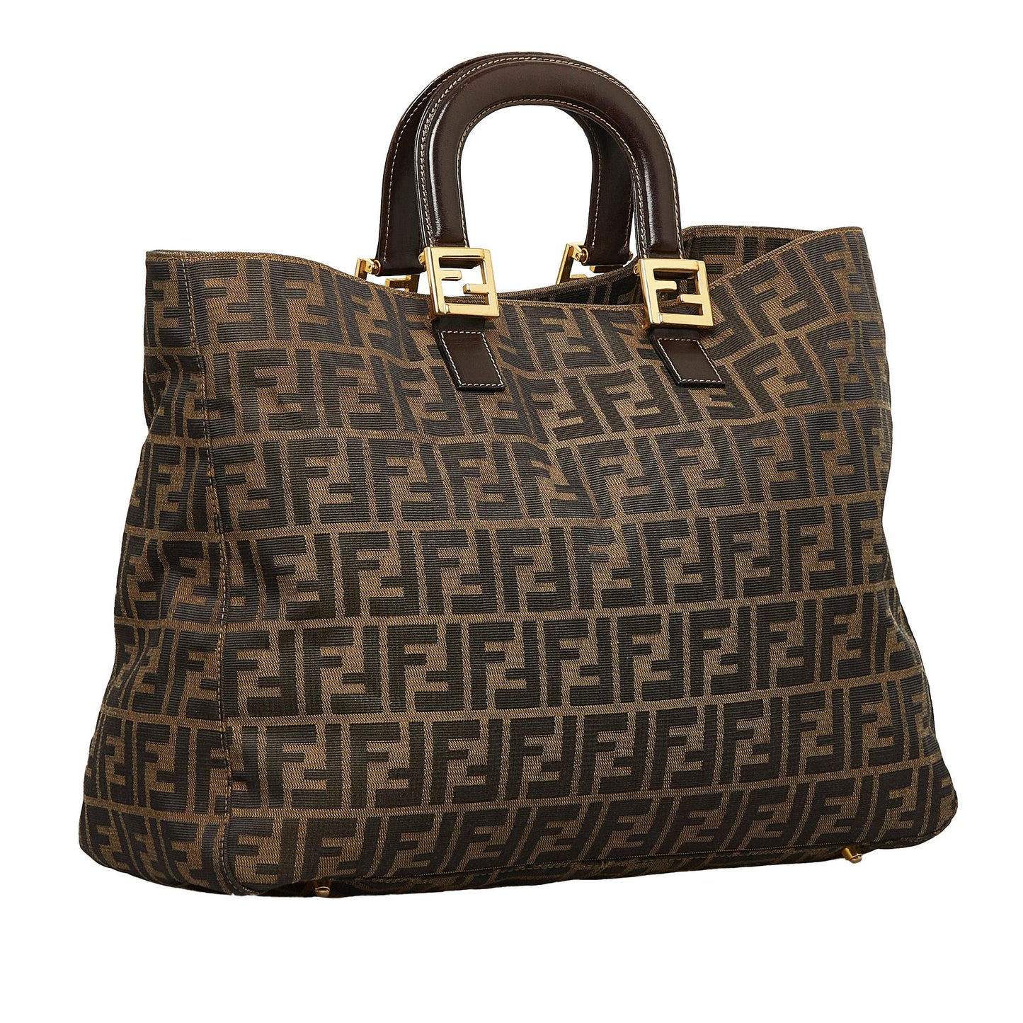 Luxury FendiZucca Tote Bag (SHG-YvxvYG)