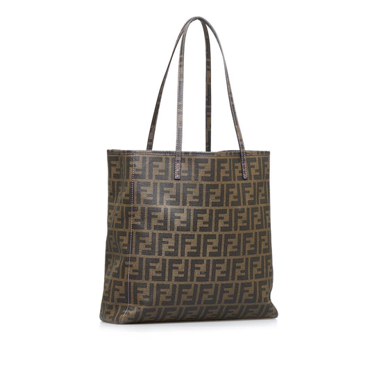 Luxury FendiZucca Tote (SHG-QGtuRD)