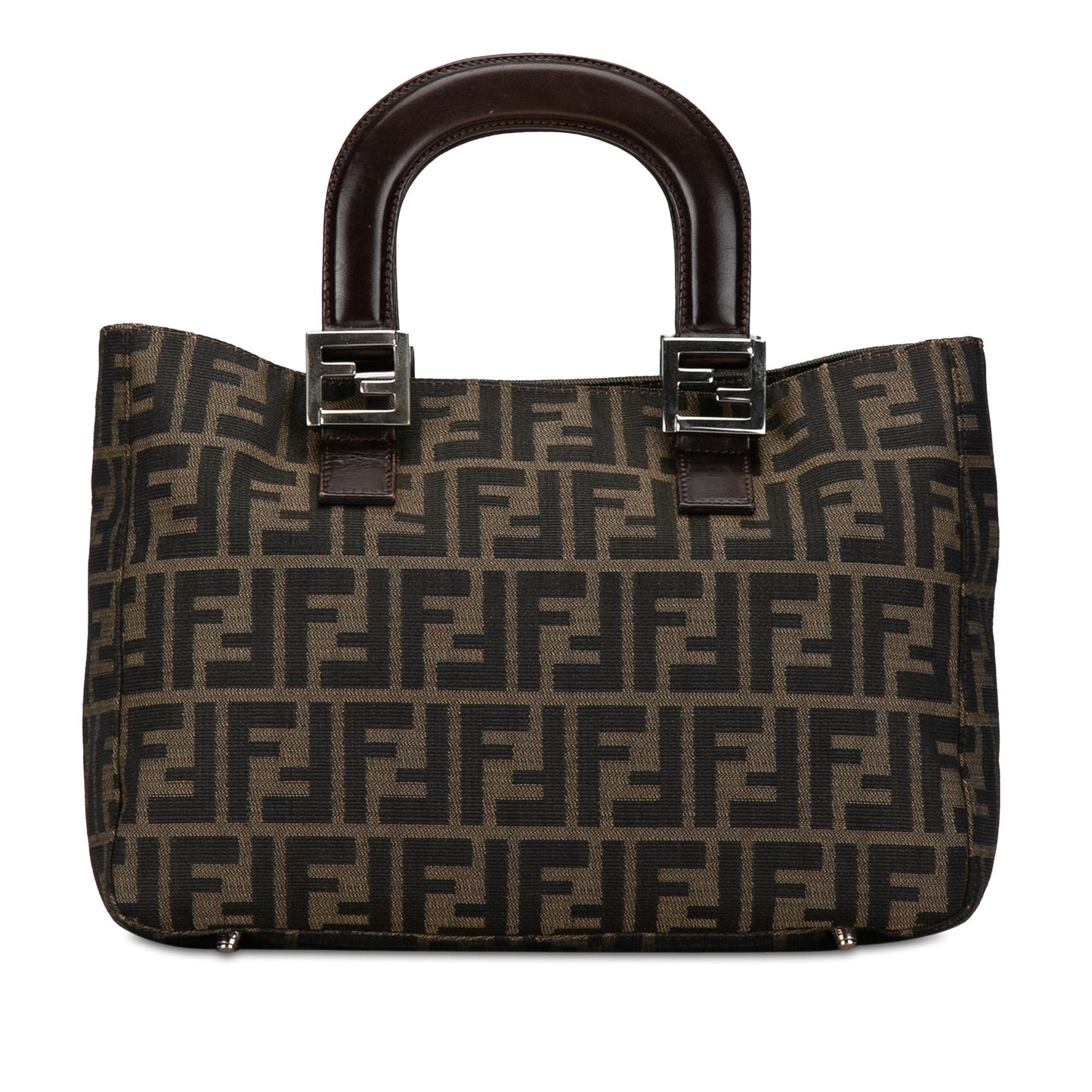 Luxury FendiZucca Twins Canvas Handbag (SHG-OGbi0G)