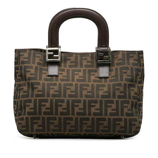 Luxury FendiZucca Twins Handbag (SHG-W7JBPl)