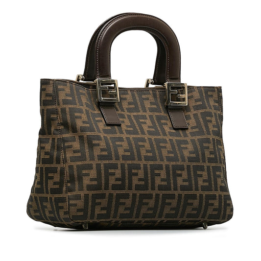 Luxury FendiZucca Twins Handbag (SHG-W7JBPl)