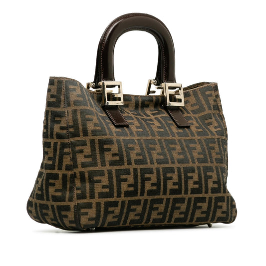 Luxury FendiZucca Twins Handbag (SHG-016Rig)