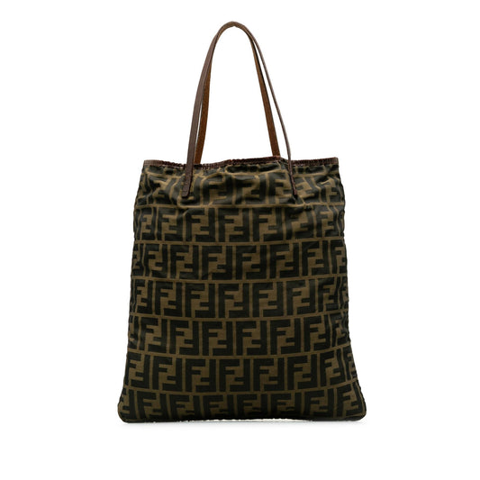 Luxury FendiZucca Vertical Tote (SHG-vPGOy2)