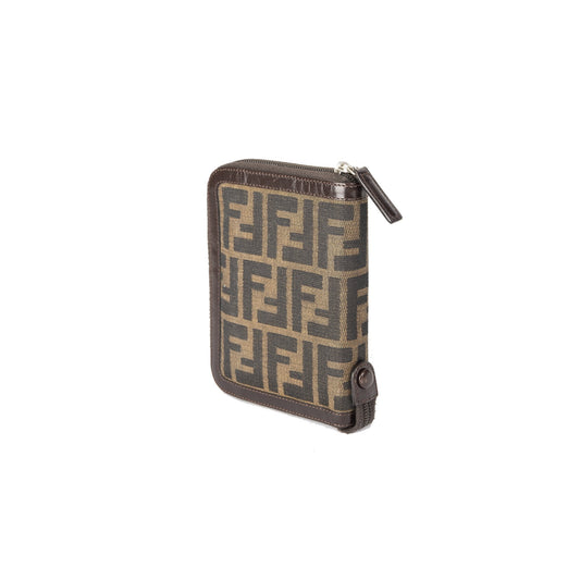 Fendi Zucca Zip Agenda