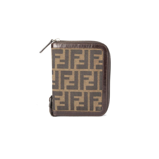 Fendi Zucca Zip Agenda