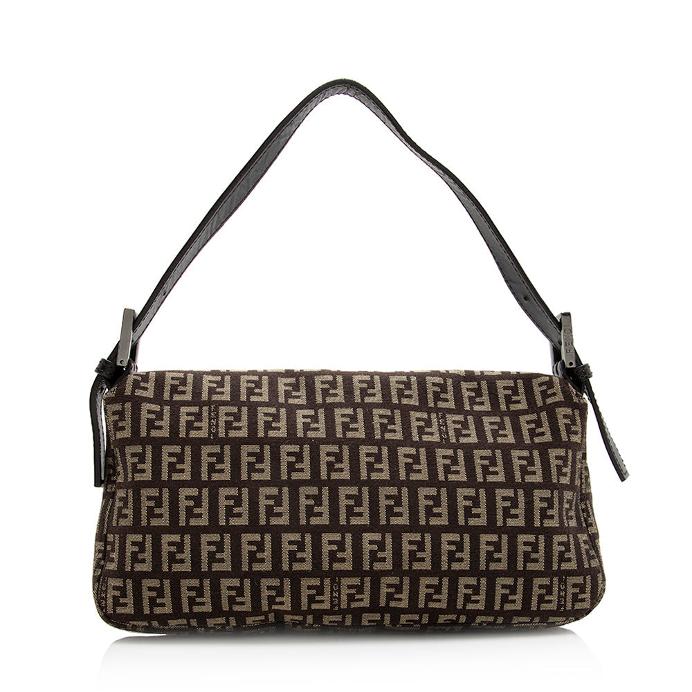 Luxury FendiZucchino Baguette Shoulder Bag (SHF-21031)