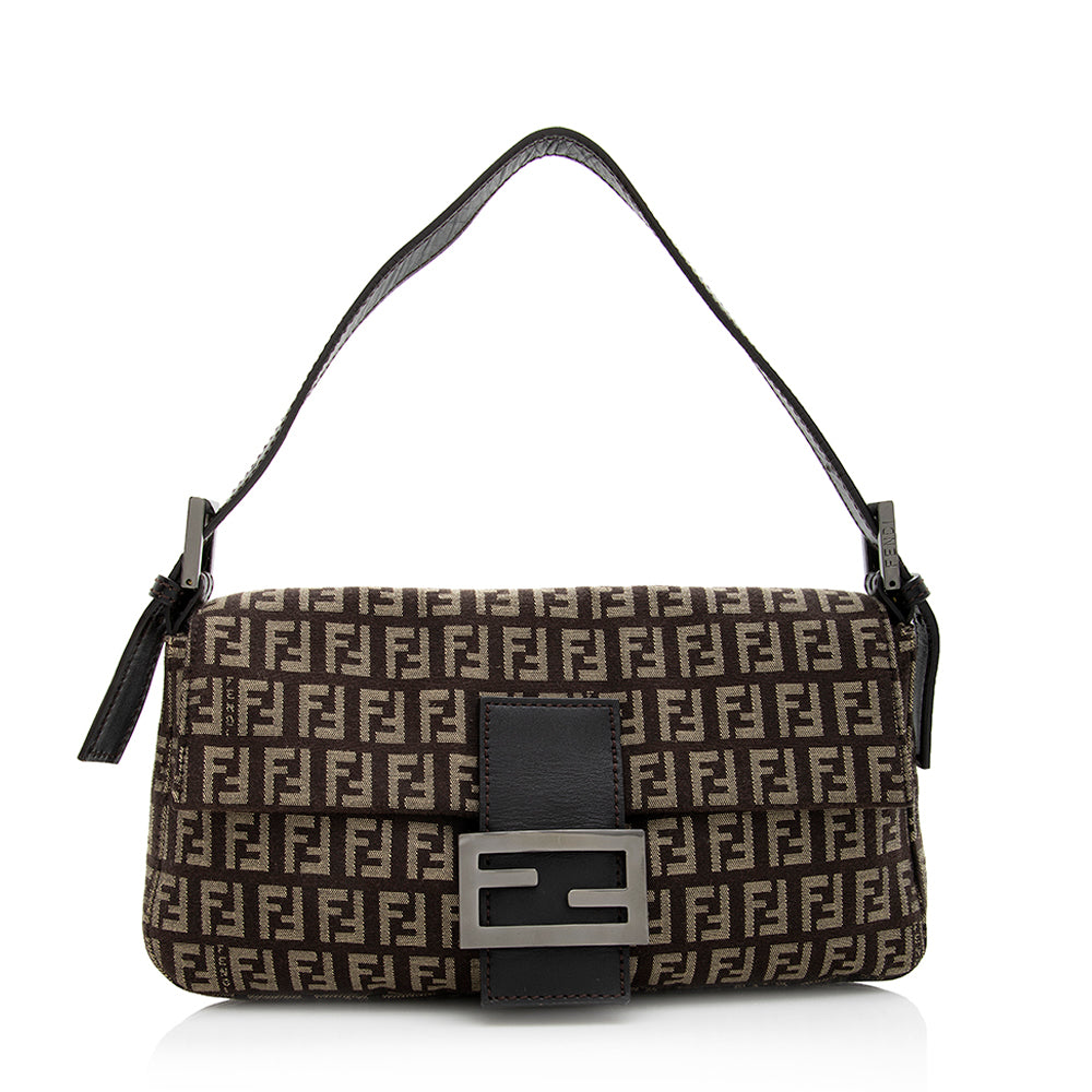 Luxury FendiZucchino Baguette Shoulder Bag (SHF-21031)