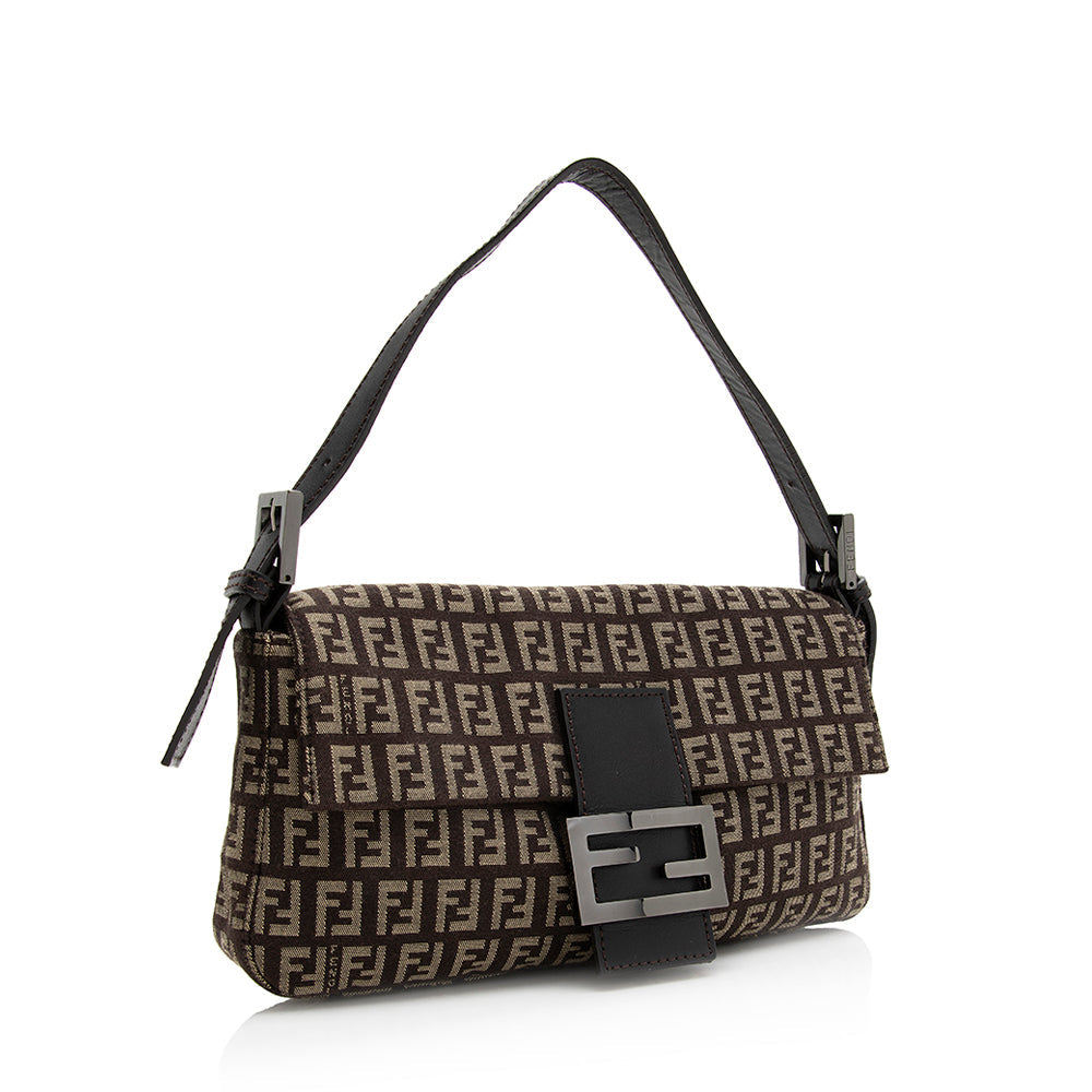 Luxury FendiZucchino Baguette Shoulder Bag (SHF-21031)