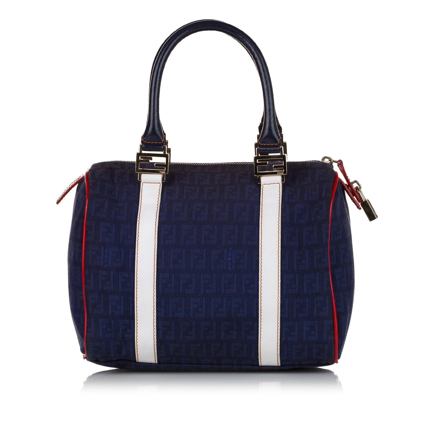 Luxury FendiZucchino Boston Bag (SHG-35933)
