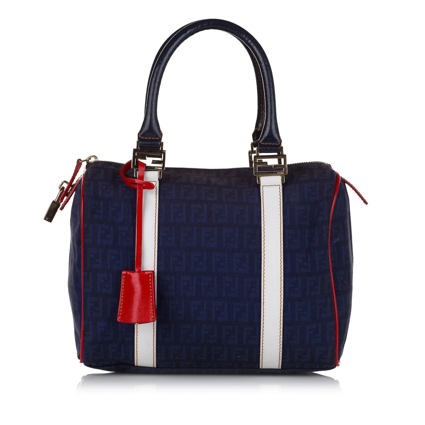 Luxury FendiZucchino Boston Bag (SHG-35933)