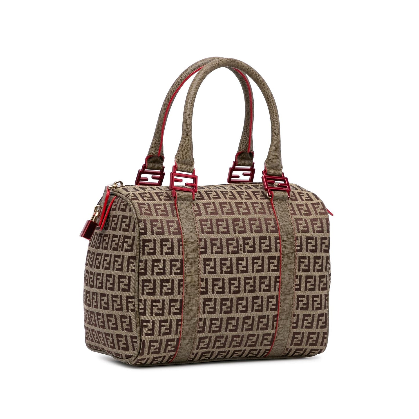 Luxury FendiZucchino Boston Bag (SHG-SFmROf)