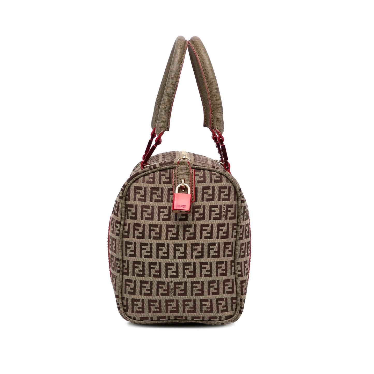 Luxury FendiZucchino Boston Bag (SHG-SFmROf)